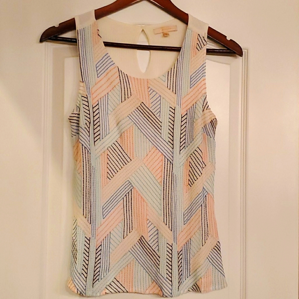 Skies are Blue Embroidered top Size S